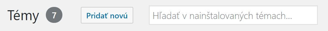 Adding a new WordPress theme