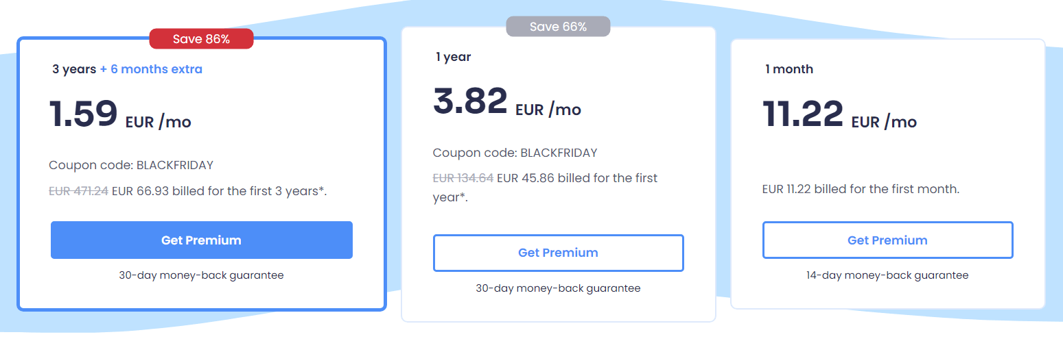 Atlast VPN price list